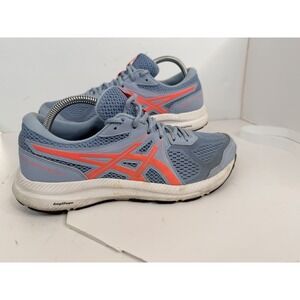 ASICS GEL-Contend 7 Womens Running Shoes Blue Pink Size 10.5 Athletic Sneaker